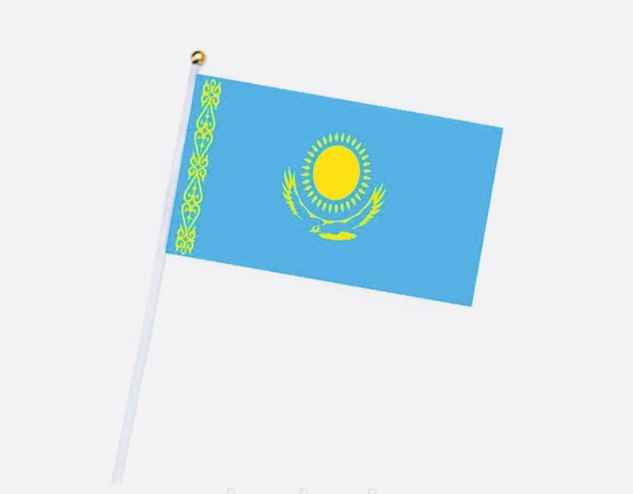 Флажок сувенирный "Казахстан"