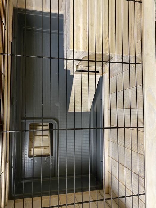 Ferplast Cottage Cușcă din lemn pentru animale mici 108 x 59 x 102 cm