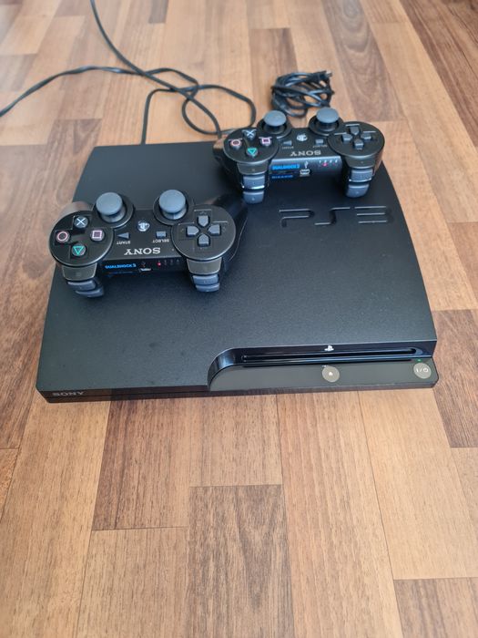 Jucărie Ps3 slim modat cu hen perfect funcțional. 
2 controllere origi