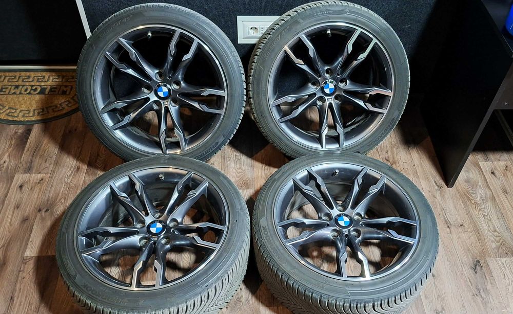 Set Jante BMW 18" 668M (5x120) + Anvelope Hankook DOT 2024 225/45R18