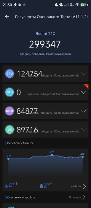 REDMI 14C 4+4/128