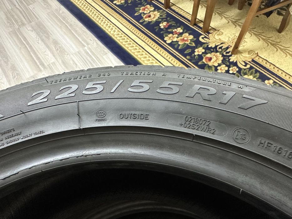 Продается автошина Good Year 225/55/17 в отличном состоянии .