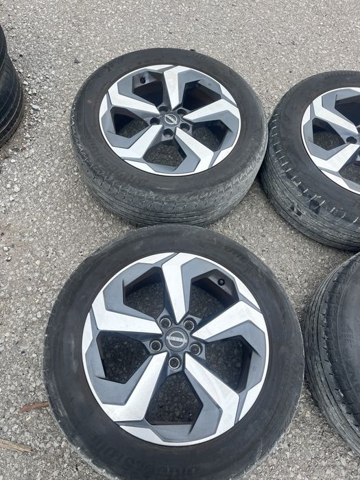 Оригинални джанти Nissan Qashqai/ Нисан кашкай-18цола 5х114.3 66.1/ J7 1/2x18 ET 45 подходящи за всички японски автомобили също така и за Рено