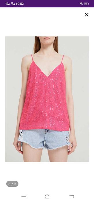 Продам топик с паетками Lime