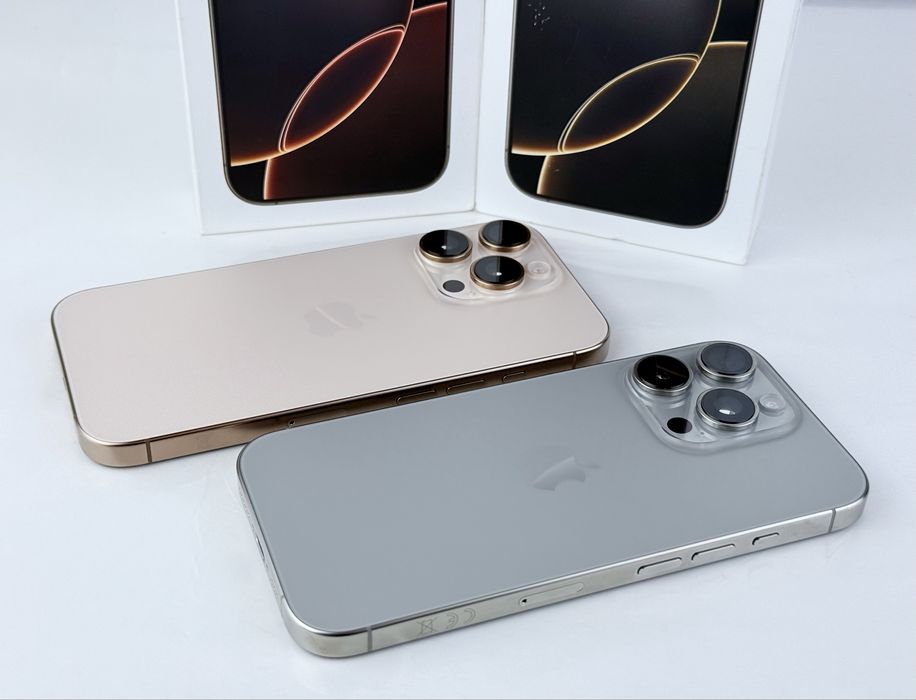 НОВ! Apple iPhone 16 Pro 128GB Natural / Desert Гаранция!