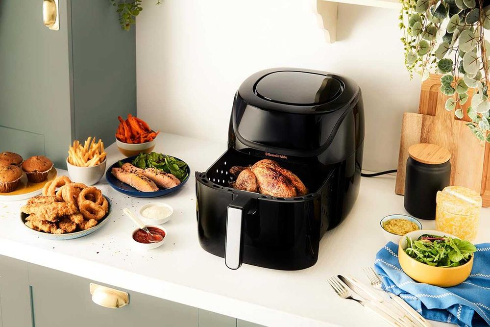 Air Fryer Russell Hobbs SatisFry 27170-56, 8L, 1800 W, Черен