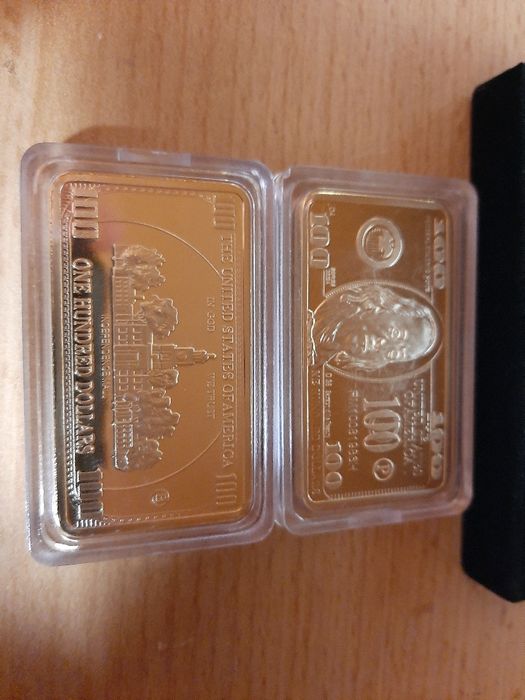 монети килчета   банкнота позлатени  евро