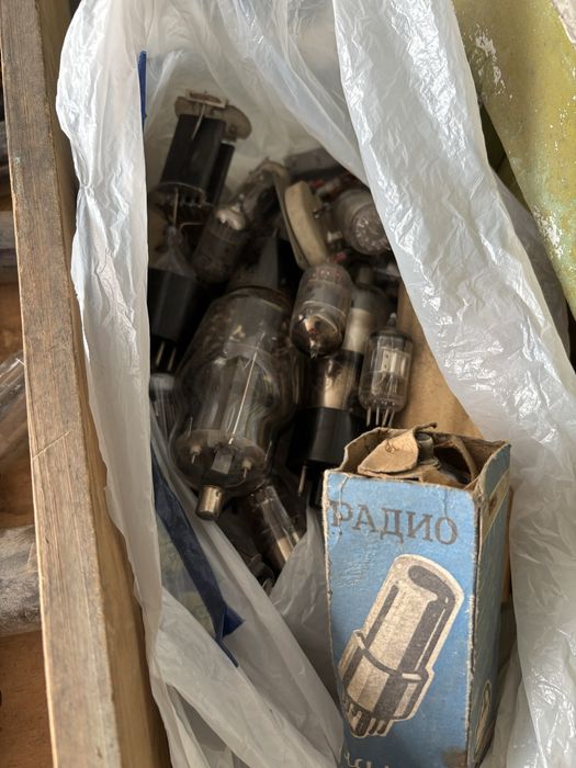 Радиолампы вакуумные разные