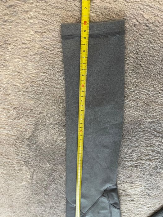 Colanti Adidas dama marimea S Techfit Compression gri cu verde menta