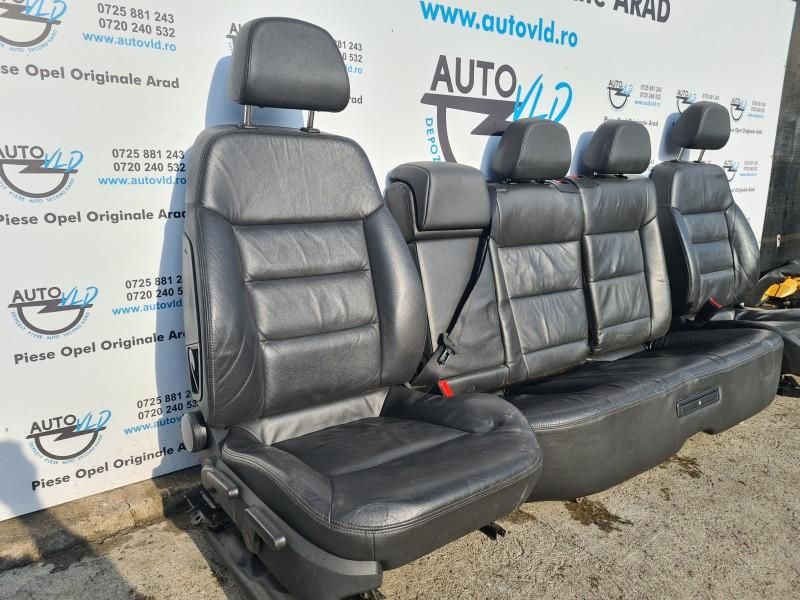 Scaune fata bancheta full piele cu incalzire Opel Vectra C
