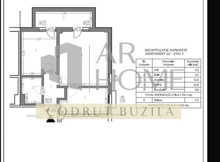 Apartament 2 camere de lux, parcare , Mrs. Country