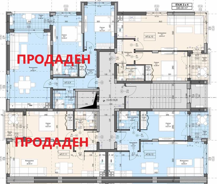 Продава се Тристаен апартамент в Асеновград - 113 кв.м за 848 €/кв.м - Снимка #7