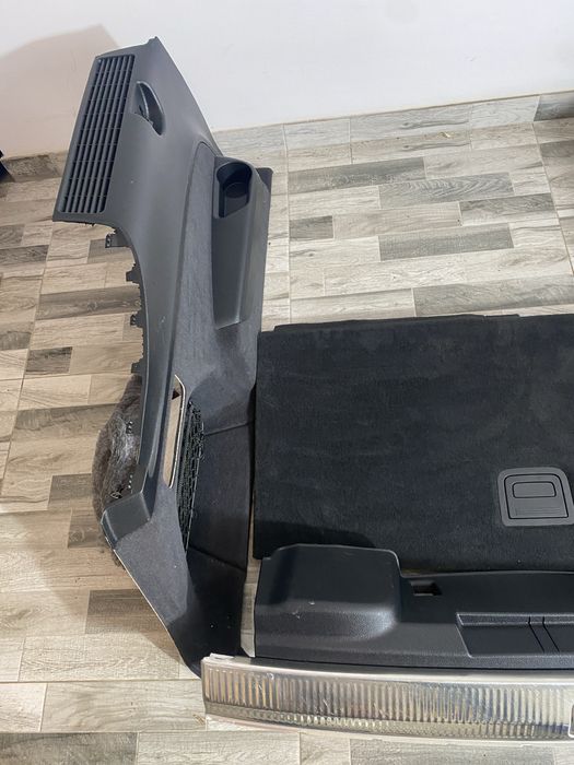 Capitonaj portbagaj original Audi SQ7/Q7 4M 2015-2019(7 locuri)
