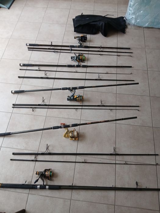 Set 3 Lansete Hakuyo,cu mulinete diamant cu baitruner