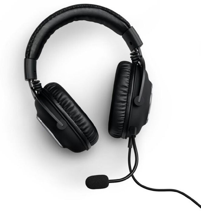 Геймърски слушалки Logitech PRO X, черни