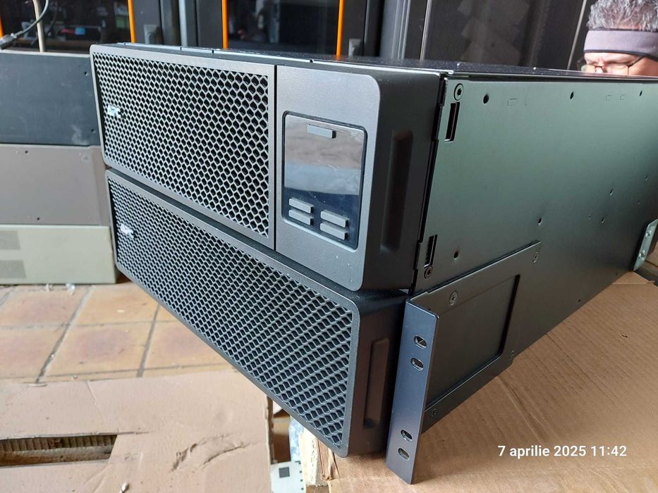 UPS APC 1-16kVA ONLINE (American Power Convertion) cu dubla conversie (cu/fara baterii noi) SURT, SRT si SYMMETRA (puteri de 1-2-3-5-6-8-10-12-16 kVA)