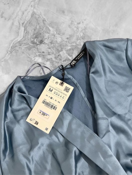 Zara Rochie Satinată