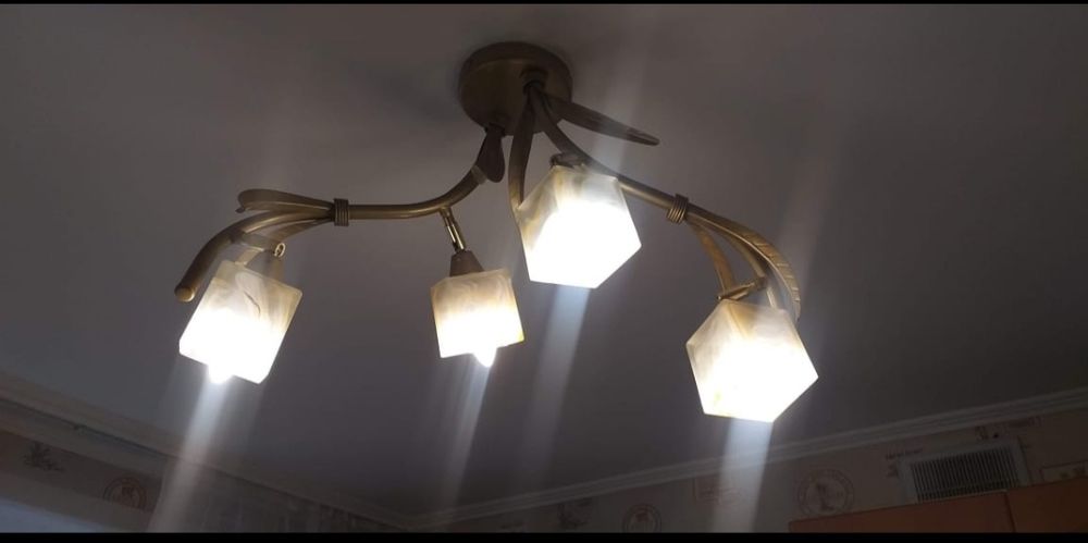 Люстра 4х рожковая