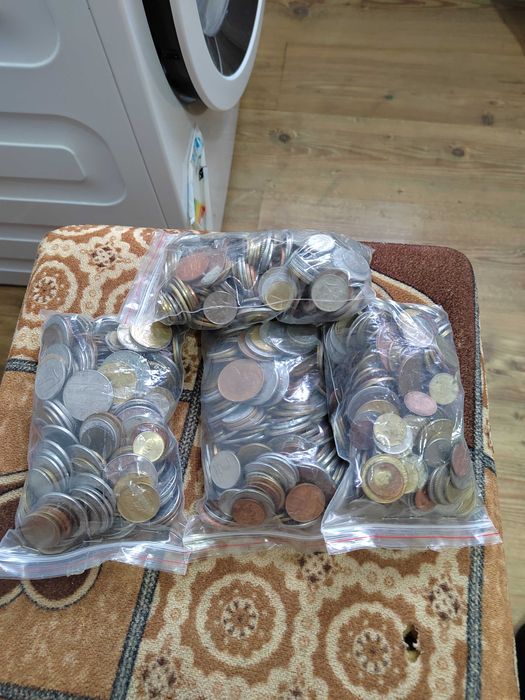 Monede din toata lumea mixate 1 kg