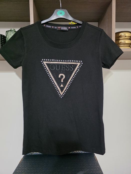 Guess tricou  negru M