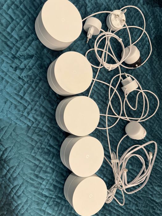 Google WiFi (GJ2CQ) - set de 5 Mesh WiFi Router / Access Point