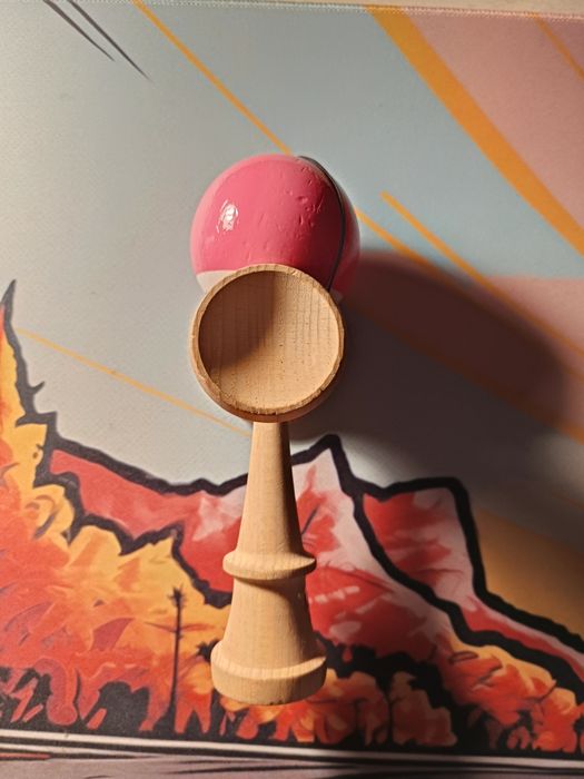 kendama krom pop roz