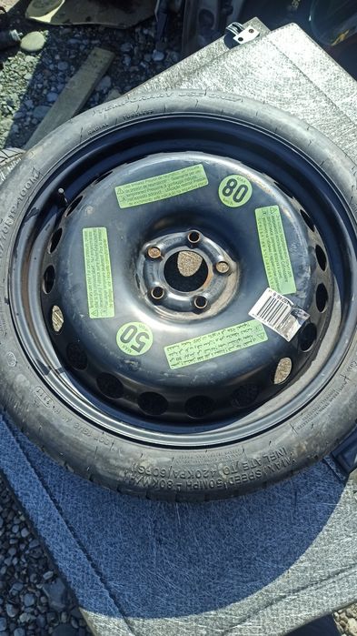 Roata rezerva slim Audi A4 B8 B8.5 R19 originala