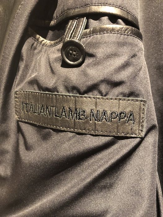 Jacheta  Hugo Boss din piele nappa italiana marimea 54