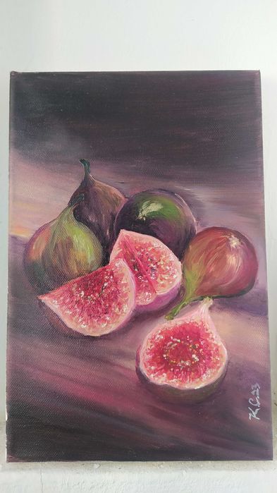 Ръчно Рисувана Маслена Картина | Авторска Изработка Канава с подрамка