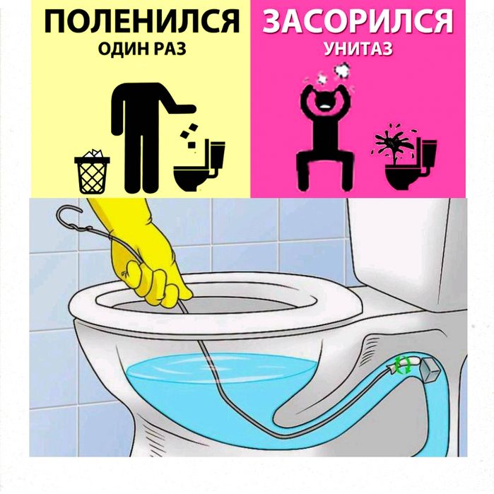 САНТЕХНИК ! Чистка канализации. Отопление. Ремонт Замена труб. Вызов