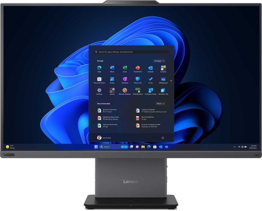 Компютър Lenovo ThinkCentre All-in-One, 27инча