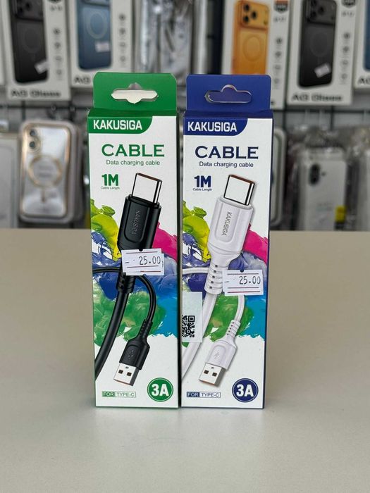 Cablu incarcare USB A - USB C 1m