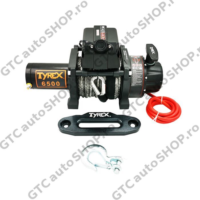troliu tyrex 6500sp cablu sintetic