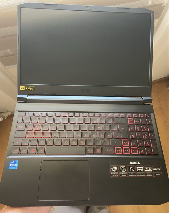 Laptop Gaming Acer Nitro 5 i7-11800H / RTX 3050 Ti / 64GB RAM / 144Hz – Configurație RARĂ, Upgrade MAX