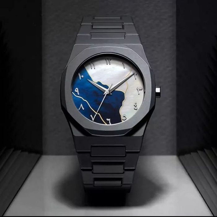 Модные современные арабские часы "AURA"  | Zamonaviy arabcha soat