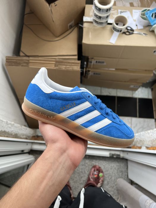 Adidas Gazelle Indoor “Bluebird/White”