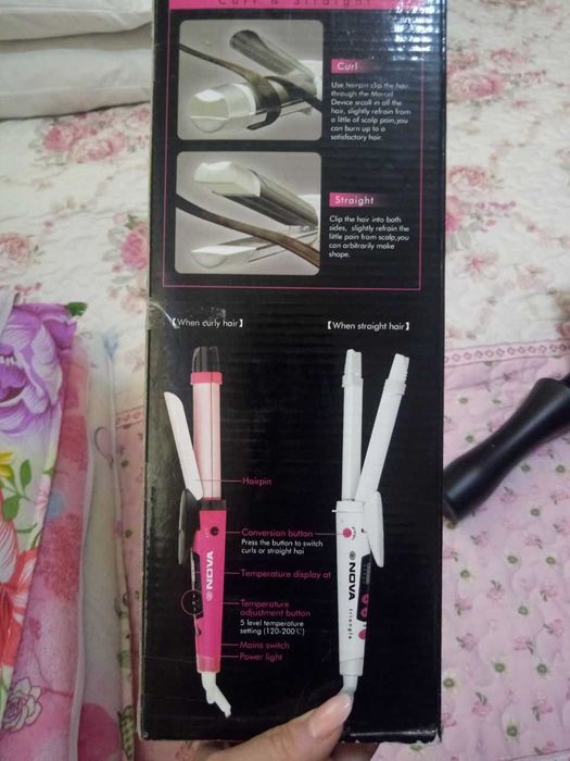 Утюжок -плойка (2в1), гафре, плойка, фены
