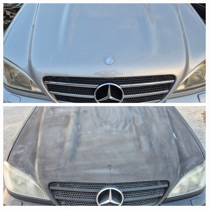 Преден АМГ капак Мерцедес МЛ W163 Mercedes ML AMG