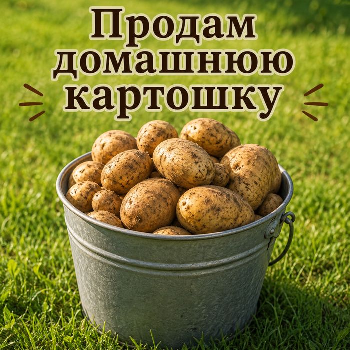 Продам домашний картофель