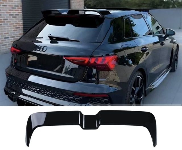 Спойлер лип за багажника – Audi A3 8Y (2021+), черен гланц, Ауди