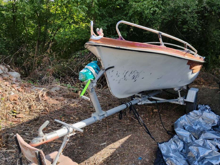 Лодка с мотор 5м