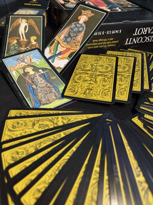 Visconti Gold Tarot KIT