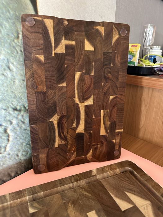 Set 2 tocătoare  profesionale din lemn de Acacia