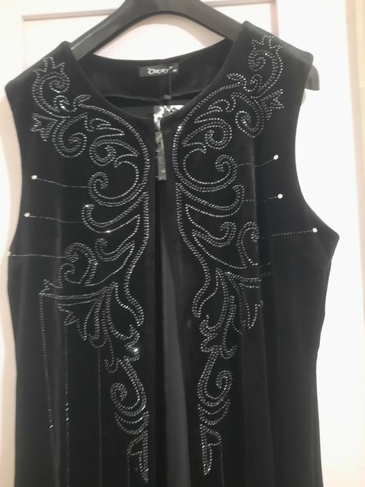 Камзол  черный бархат Турция