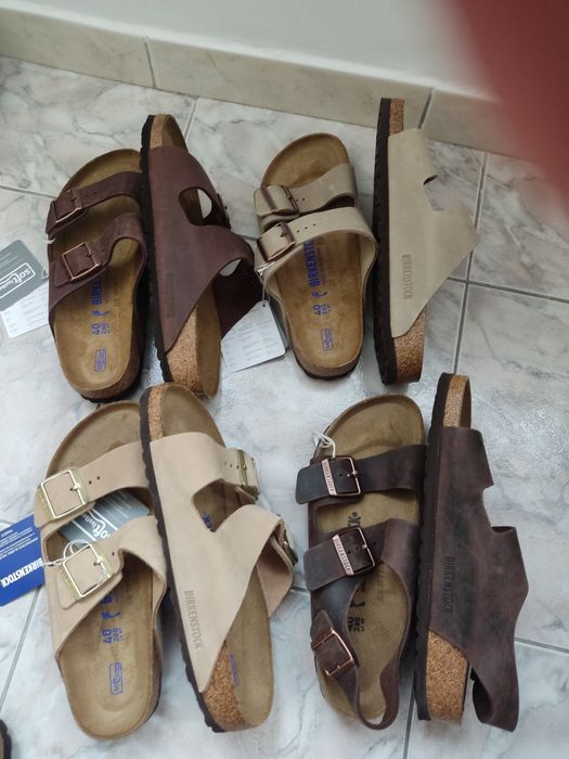 Birkenstock Arizona Natural Leather Oiled Regular Fit