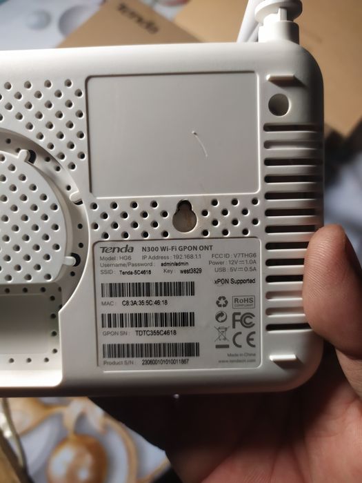 мадем вайфай tenda холати янгидай