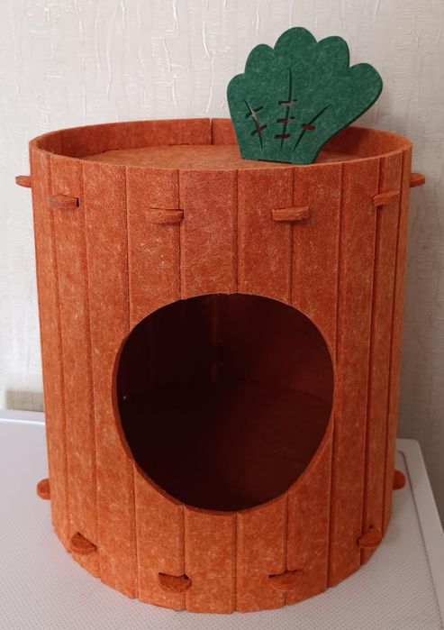 Войлочный домик для кошек