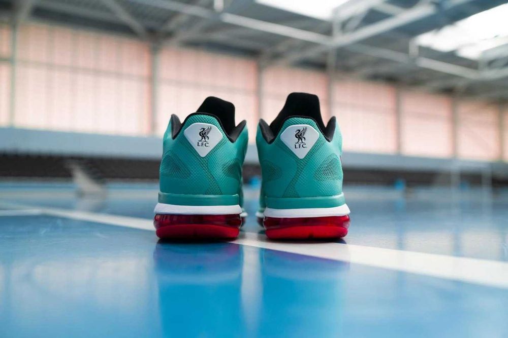 Liverpool FC Nike LeBron 9 Low