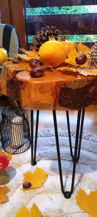 Дизайнерска холна  масичка от букова дървесина