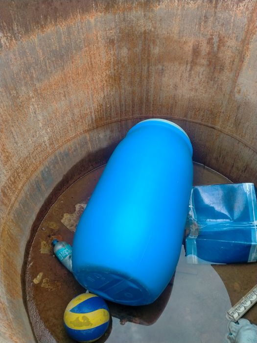 Бочка ёмкость железная